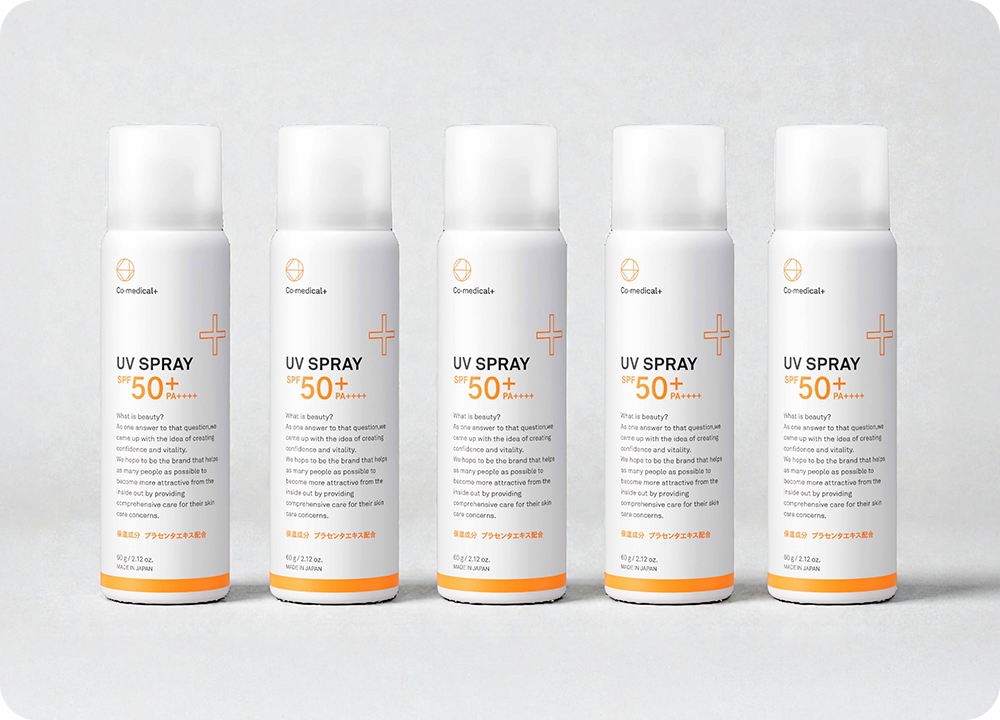 顔も、髪も、そして全身も。さらっと、ノンストレスUVケア。