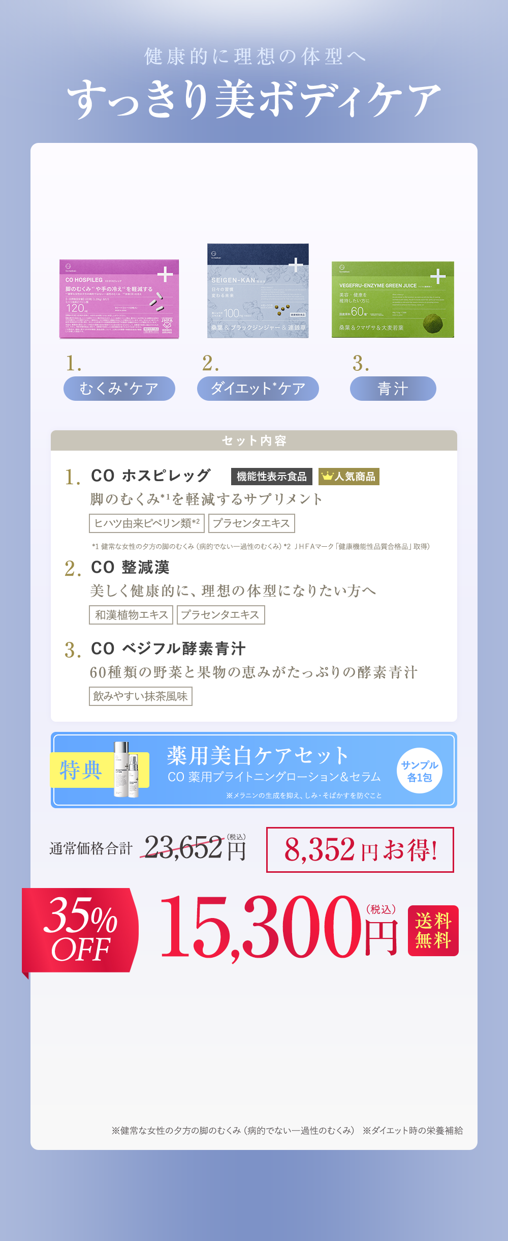 すっきり美ボディケア