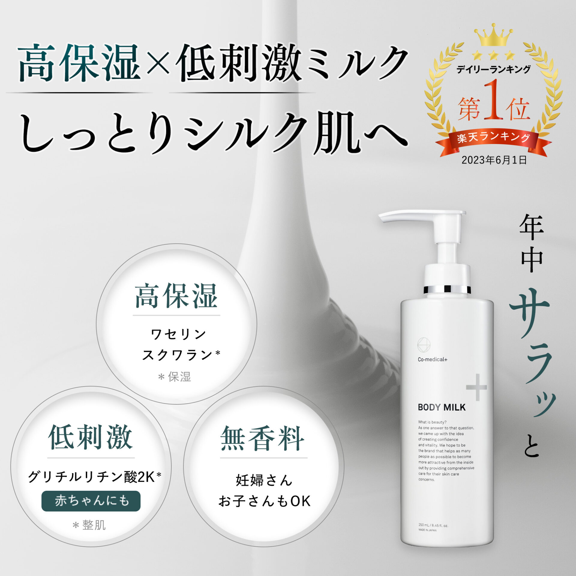 COボディミルク - Co-medical+ 公式サイト | シーオーメディカル